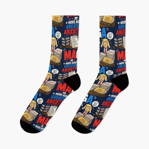 Item preview, ⭐ MAGA = MAKE AMERICA GIGGLE AGAIN COLLECTION ⭐ MAGA = More Audits, Greater Anxiety designed and sold by WheelieGdArt.