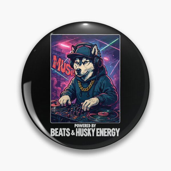 Item preview, DJ Husky: Powered by Beats & Husky Energy designed and sold by Pineapple-Tree.