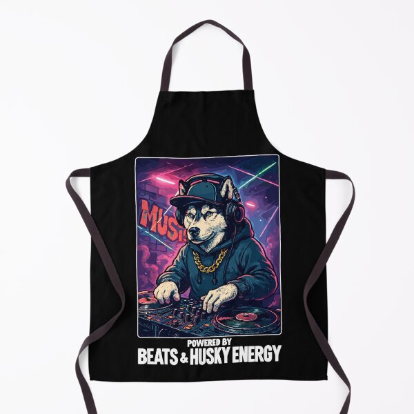 Aperçu de l'œuvre DJ Husky : Propulsé par Beats et Husky Energy créée et vendue par Pineapple-Tree.