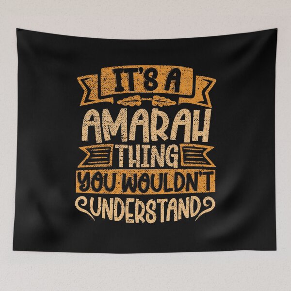 Item preview, It's A Amarah Thing You Wouldn't Understand designed and sold by el-meehdi.
