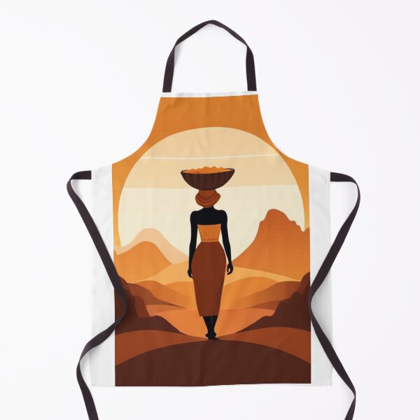 Item preview, Art - Sub-Saharan African Woman, Silhouette of Traditional Elegance designed and sold by Reverso-Design.