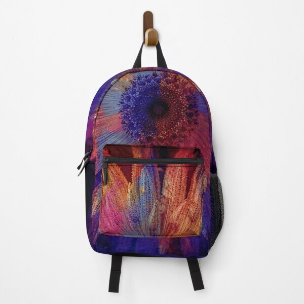 Item preview, Radiant Digital Bloom | Abstract Botanical Wall Art designed and sold by WitchyBotanicaArt.