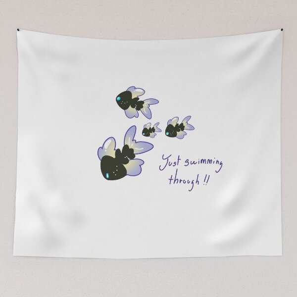 Item preview, Just swimming through !! designed and sold by PeaceTypo.