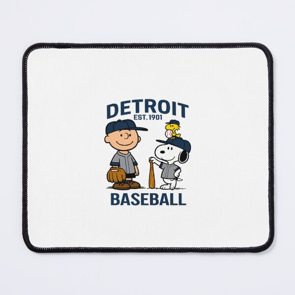 Item preview, Detroit Tigers - Snoopy Baseball designed and sold by Marciasgrosso.