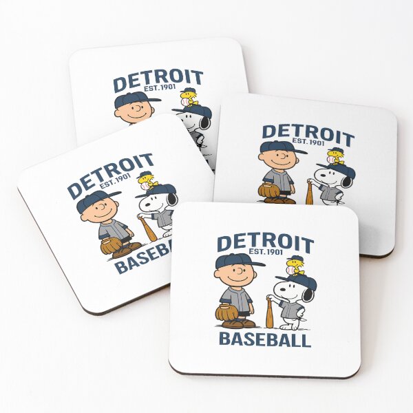 Item preview, Detroit Tigers - Snoopy Baseball designed and sold by Marciasgrosso.