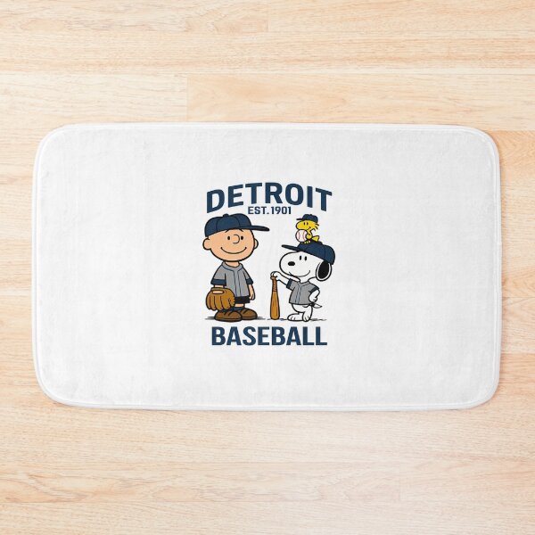 Item preview, Detroit Tigers - Snoopy Baseball designed and sold by Marciasgrosso.