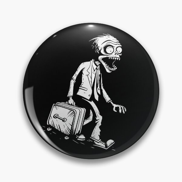 Item preview, Stressed Businessman Monster with Suitcase designed and sold by inkoutninja.