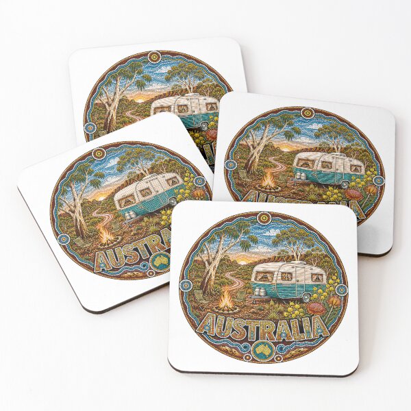 Item preview, Desert Dreaming Colours – Indigenous Inspired designed and sold by Holiday-Hunter.