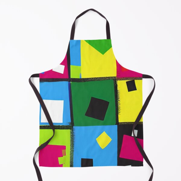 Item preview, Colorful Geometric Color Block Pop Art Grid designed and sold by AlxVel.