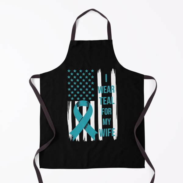 Item preview, I Wear Teal for My Wife Cervical Cancer Awareness designed and sold by sailorjessiArt.
