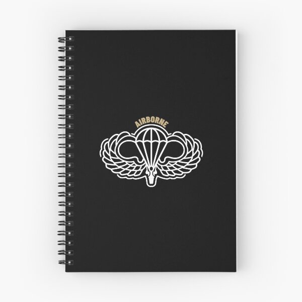 Item preview, Airborne Wings Parachutist Badge Minimal Military Sticker Tee US Army Veteran Gift designed and sold by theminimalzone.