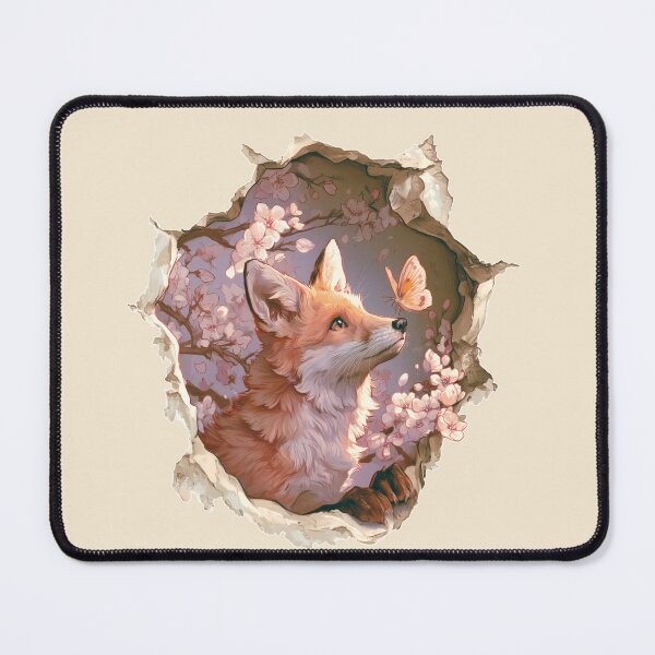 Item preview, Fox with butterfly designed and sold by Fran Fryberg.