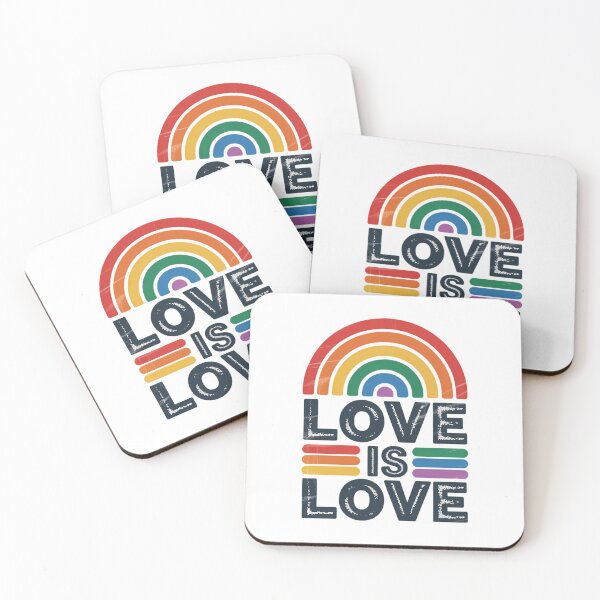 Item preview, LGBTQ Is Love Gay Pride LGBT Ally Rainbow Flag designed and sold by sailorjessiArt.