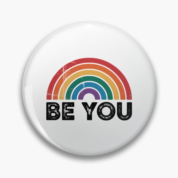 Item preview, LGBTQ Be You Gay Pride LGBT Ally Rainbow Flag designed and sold by sailorjessiArt.