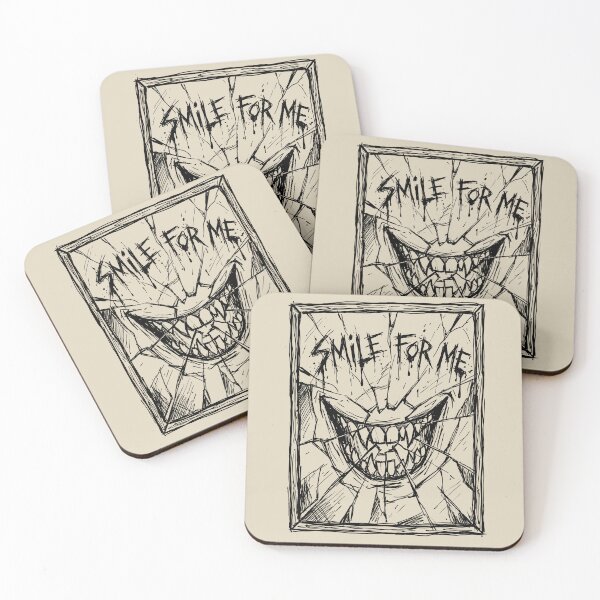 Item preview, Broken Mirror Smile - Halloween Creepy Clown designed and sold by bapupa.