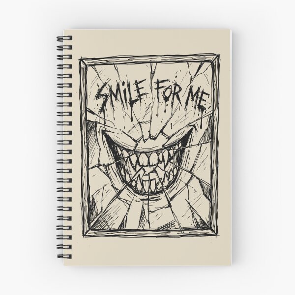 Item preview, Broken Mirror Smile - Halloween Creepy Clown designed and sold by bapupa.
