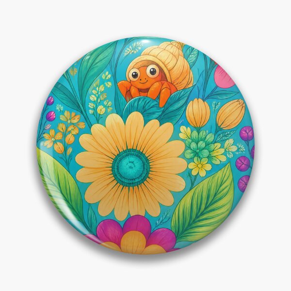 Item preview, Colorful Floral Garden Pattern designed and sold by VibePrints101.
