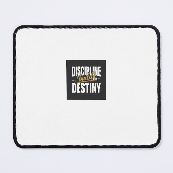 Item preview, Discipline Builds our Destiny Motivational Quote designed and sold by ShiftAndGrow.
