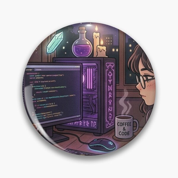 Item preview, Starry Night Witch Tapestry | Lofi Anime Desk Art | Gift for Night Owl Programmers designed and sold by YNAMREG.