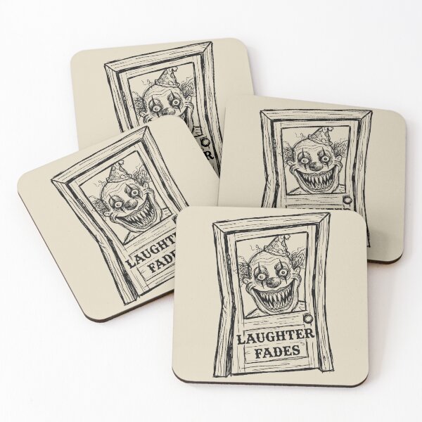 Item preview, Funhouse Door Lurker - Halloween Creepy Clown designed and sold by bapupa.