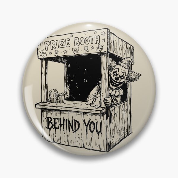 Item preview, Gazing Clown Shadow - Halloween Creepy Clown designed and sold by bapupa.