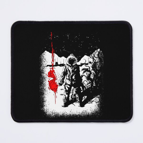 Item preview, Hooded Figure Standing in Deep Snow Holding a Glowing designed and sold by parlak22.