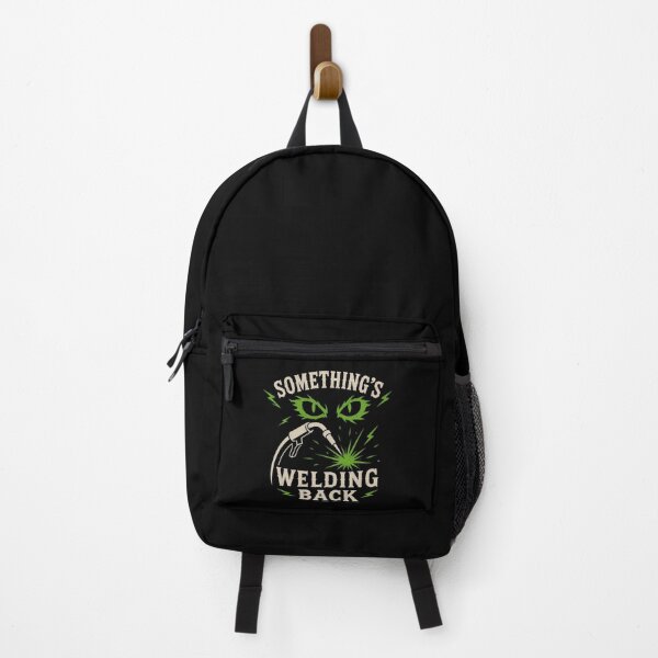 Item preview, Something's Welding Back | Funny Halloween Welder | Retro Horror Welding Graphic designed and sold by RusticMeadow.