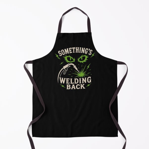 Item preview, Something's Welding Back | Funny Halloween Welder | Retro Horror Welding Graphic designed and sold by RusticMeadow.