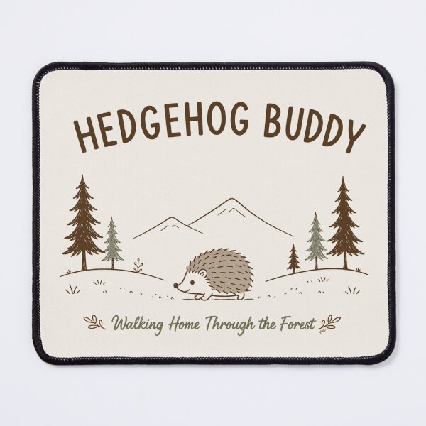 Item preview, Hedgehog Buddy designed and sold by lbl-shop.