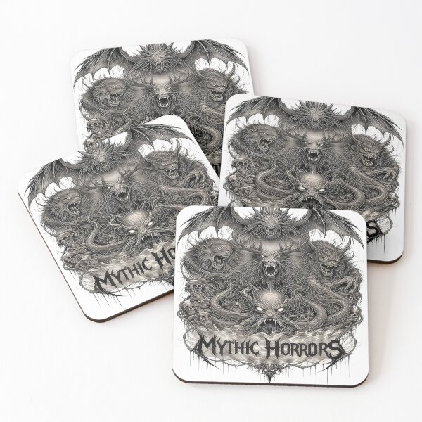 Item preview, Mythic Horrors: Dark Beasts of the Abyss designed and sold by Artisan Finds Online.