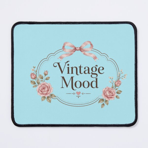Item preview, Vintage Mood Cute Retro Aesthetic Typography T-Shirt | Minimal Vintage Floral Quote Design designed and sold by Sanika arts .