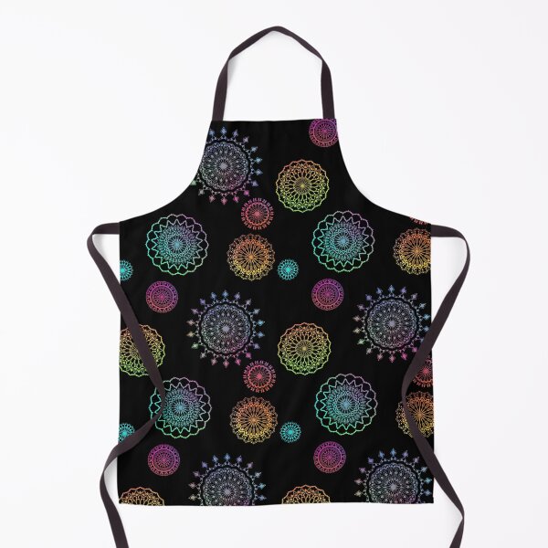 Item preview, Bright Mandalas on Black  designed and sold by JaygiesDesign.