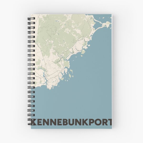 Item preview, Kennebunkport Map designed and sold by MapsNerd.