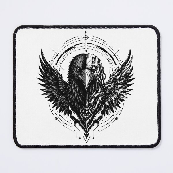 Item preview, Cyber Raven AI Powered Future Guardian  designed and sold by the-dovlat.