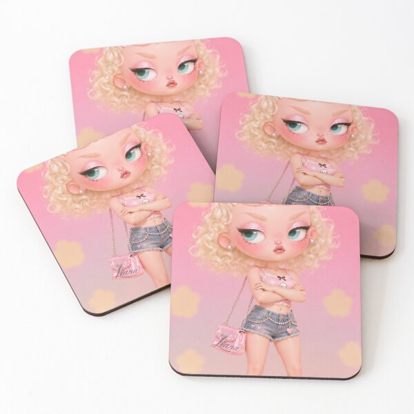 Item preview, Sassy Pink Y2K Chibi Doll designed and sold by Liana-666.