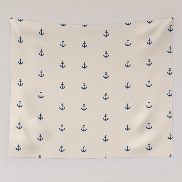 Item preview, Timeless Navy Anchor for Beach Living Seamless Pattern designed and sold by Studio Pico.