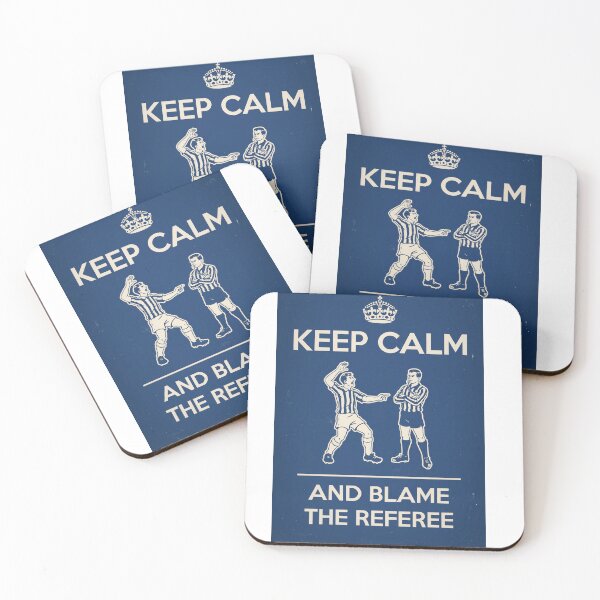 Item preview, Keep calm and blame the referee designed and sold by LittleVenetia.