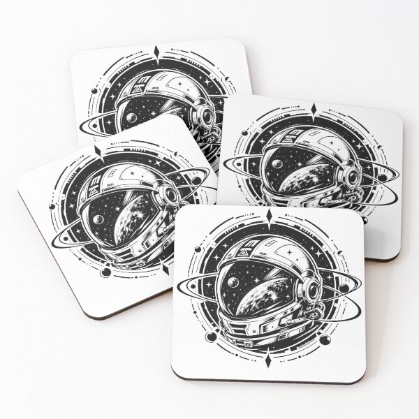 Item preview, Deep Space Astronaut Cosmic Exploration Journey  designed and sold by the-dovlat.