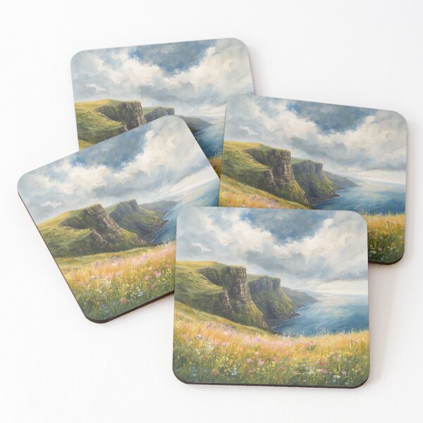 Item preview, Scotland Landscape Watercolor  designed and sold by SeaStarAlex.