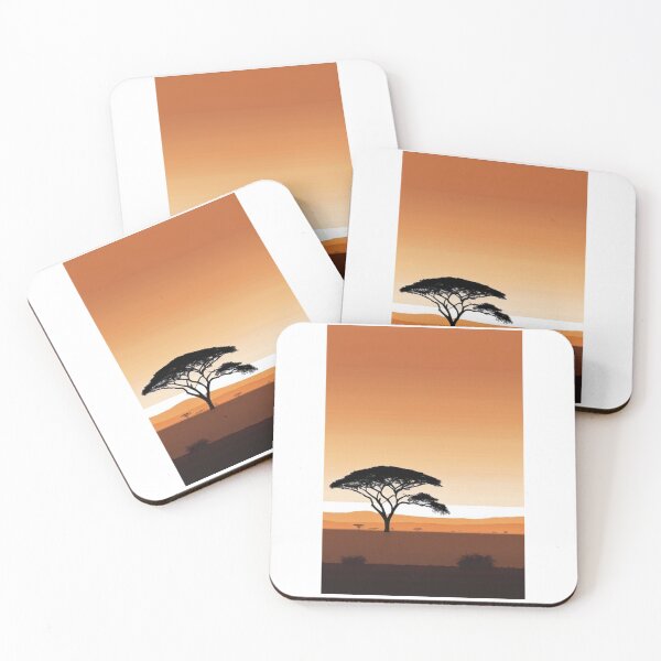 Item preview, Landscape - African Savanna, Afro-Bohemian Aesthetic designed and sold by Reverso-Design.