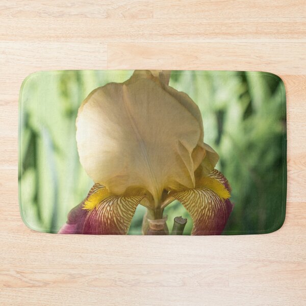 Item preview, Cream and Violet Iris with Tiger Striped Petals designed and sold by Georgia Mizuleva.