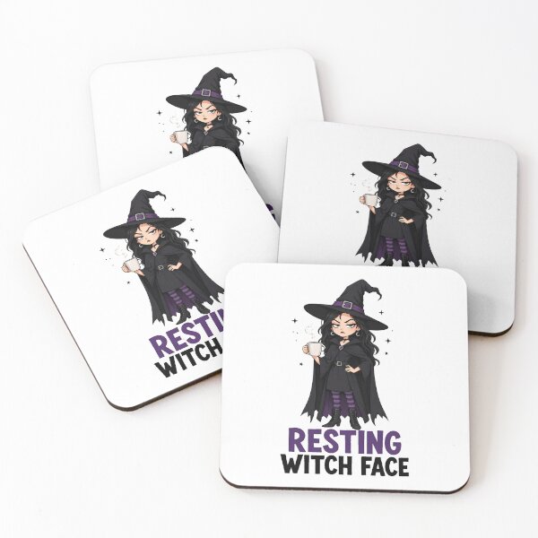 Item preview, Resting Witch Face Coffee Cartoon Humor designed and sold by Artmares.