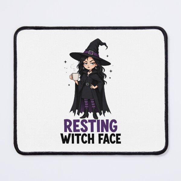 Item preview, Resting Witch Face Coffee Cartoon Humor designed and sold by Artmares.