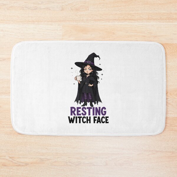 Item preview, Resting Witch Face Coffee Cartoon Humor designed and sold by Artmares.