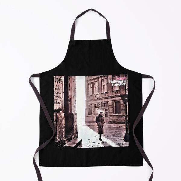 Item preview, Minimalist Profile Silhouette of a Camel and a Traveler Facing Right designed and sold by noippo.