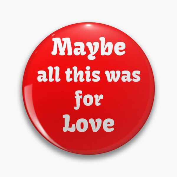 Item preview, Maybe Love? designed and sold by The WordCatcher Street.