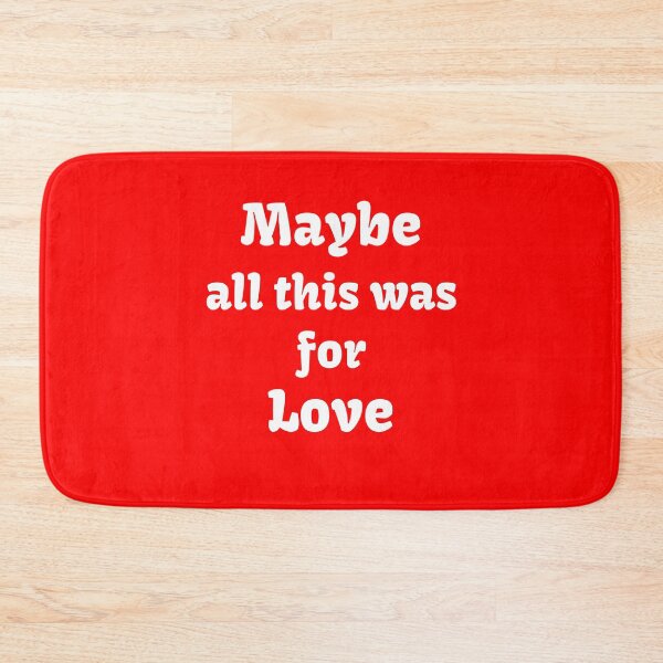 Item preview, Maybe Love? designed and sold by The WordCatcher Street.