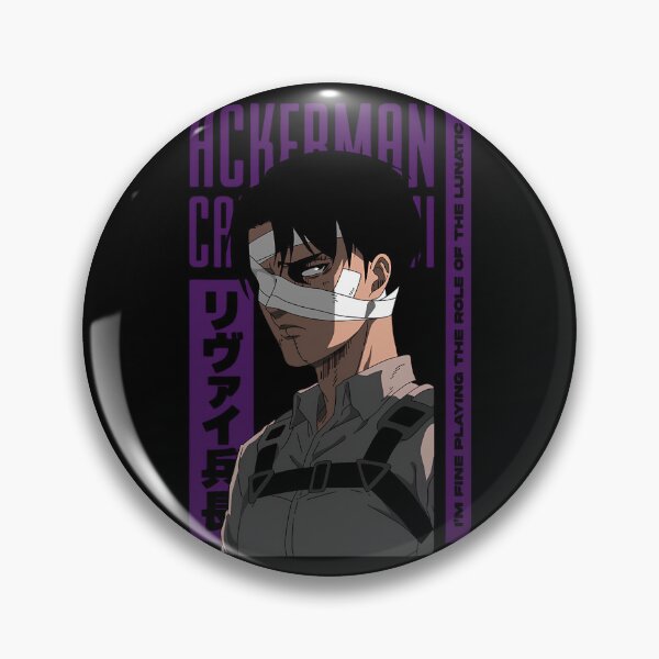 Item preview, Levi Ackerman designed and sold by ANIME HEAT.