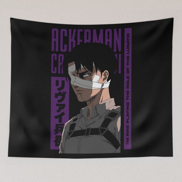 Item preview, Levi Ackerman designed and sold by ANIME HEAT.