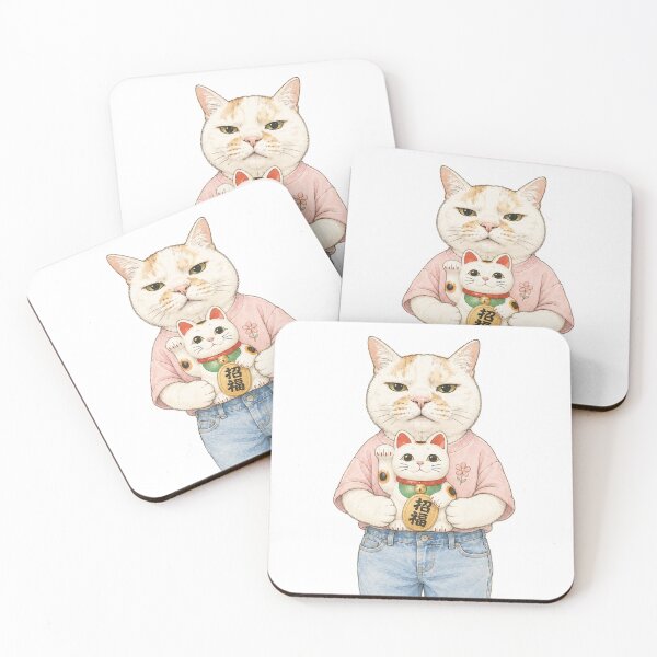 Item preview, The Lucky Cat Guardian designed and sold by Komatoya.